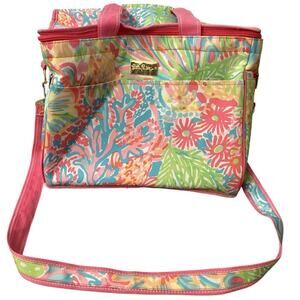Lilly Pulitzer Insulated Beach Cooler Lover’s Coral